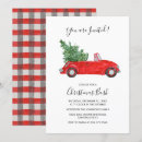 Search for red christmas invitations Red and white