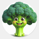 Search for broccoli cartoon stickers Funny