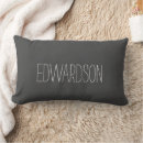 Search for monogram pillows Rustic