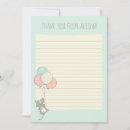 Search for lined thank you cards Pastel colours