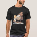Search for funny piano tshirts Cat