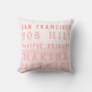 Search for landmarks pillows San francisco