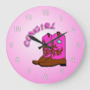 Search for cowboy boot clocks Country