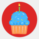 Search for birthday cupcake stickers Candles