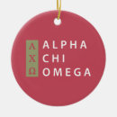 Search for alpha chi omega sorority ornaments Greek letters
