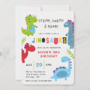 Search for stomp chomp roar invitations Kids