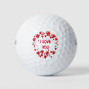 Search for i love you golf balls Hearts