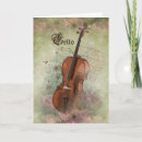 Recherche de violoncelles vœux cartes Pour tous
