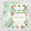 Search for woodland creatures baby shower invitations Bear