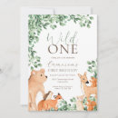 Search for little deer birthday invitations Forest animals
