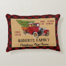 Search for christmas tree farm pillows Vintage red truck