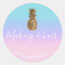 Search for gold pineapple stickers Elegant