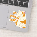 Recherche de citation drôle de chat autocollants Animal