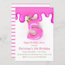 Search for princess 5th birthday invitations Crown