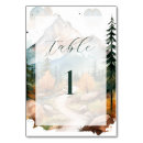 Recherche de mountain mariage table cartes Automne