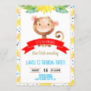Recherche de singes invitations Jungle