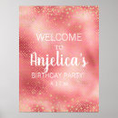 Search for welcome sign birthday party posters Script