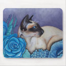 Search for siamese cat mousepads Watercolor