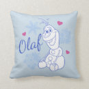 Recherche de la chaleur coussins Olaf