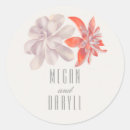 Search for romantic garden wedding stickers Pink