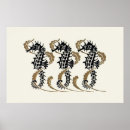 Search for seahorse art Nouveau