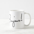 Search for french bonjour mugs Tea