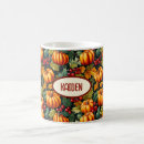 Search for pumpkin mugs Autumn leaves