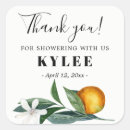 Search for tangerine stickers Bridal shower