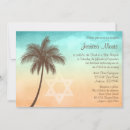 Search for beach bar bat mitzvah invitations Hawaii