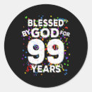 Search for 99 stickers 99th birthday