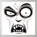 Recherche de face halloween posters Effrayant