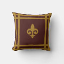 Search for fleur de lis pillows Gold