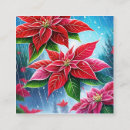 Recherche de fleur de poinsettia cartes visite Fleurs