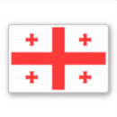 Recherche de drapeau géorgie autocollants Pays