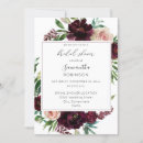 Search for dark bridal shower invitations Modern