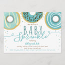Search for blue doughnut invitations Sprinkle