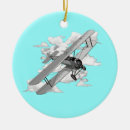 Search for vintage airplane ornaments Aviator
