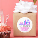 Recherche de science autocollants Anniversaire