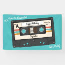 Search for music birthday banners Vintage