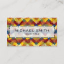 Search for mosaics business cards Abstract
