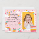 Search for cake and ice cream invitations Rainbow