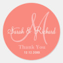 Search for coral wedding stickers Names