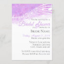 Search for music bridal shower invitations Watercolor