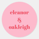 Search for light pink wedding stickers Simple