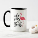 Search for flock of flamingos mugs Tropical