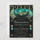 Search for christmas quinceanera invitations Gold