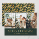 Recherche de foil christmas vœux cartes Feuille d'or