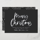 Search for black and white christmas cards Elegant