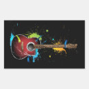Recherche de guitare autocollants Rétro