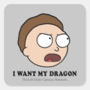 Search for i swim stickers Rick and morty
